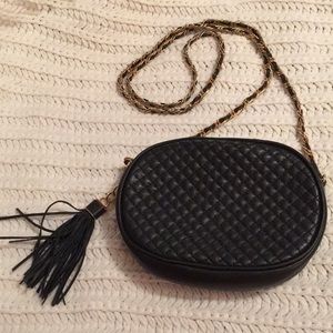 Small quilted cross body bag